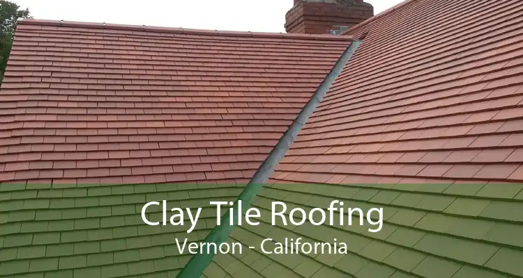 Clay Tile Roofing Vernon - California